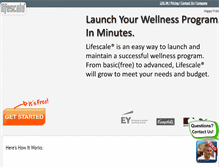 Tablet Screenshot of lifescale.com
